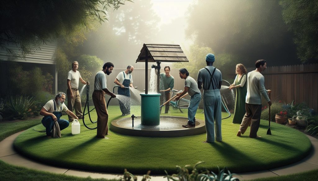 Does Using Tube Wells to Water Lawn Waste Water? Find Out Now