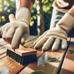 How to Remove Leaf Stains From Wood Deck Without Damage