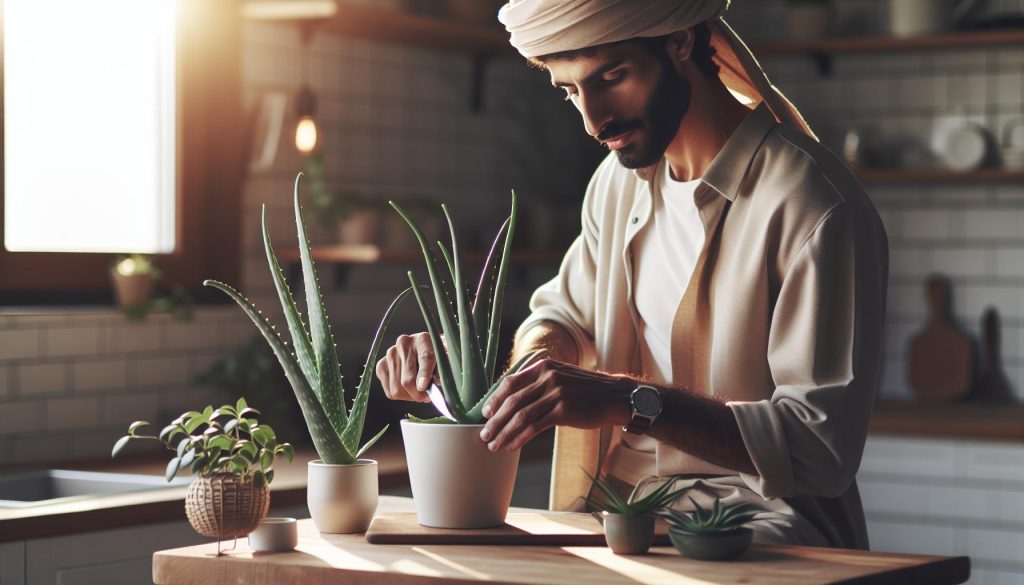 How to Properly Remove an Aloe Leaf Without Damage