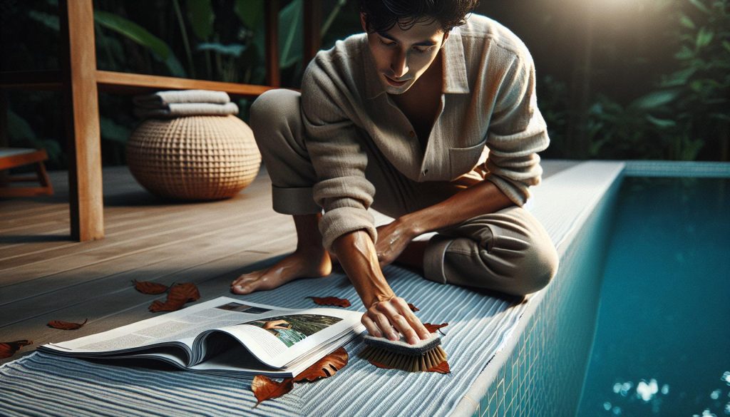 How to Remove Leaf Stains From Vinyl Pool Liner Fast