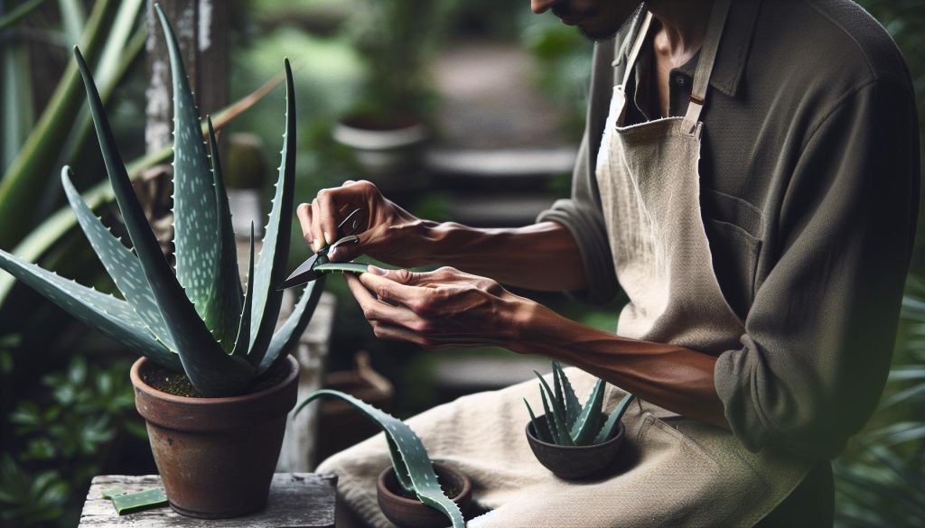 How to Remove Aloe Vera Leaf From Plant Correctly