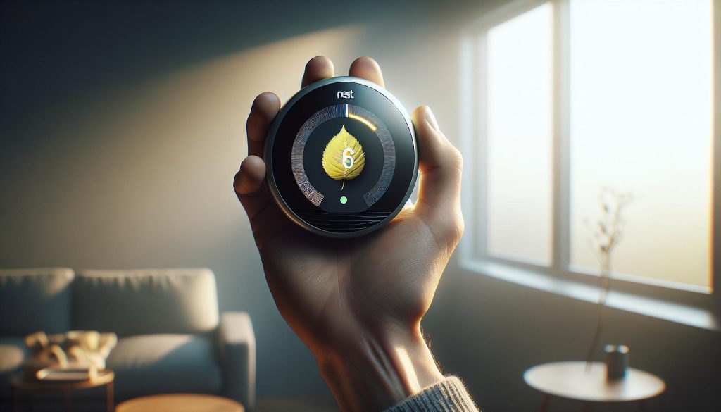 How to Remove Yellow Leaf From Nest Thermostat