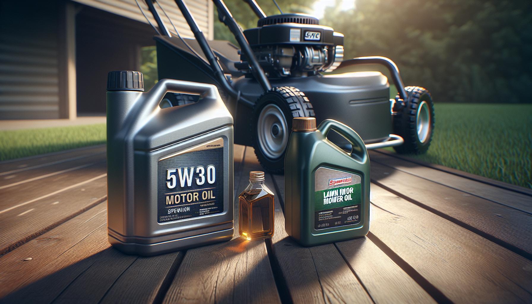 Can I Use 5W30 Car Oil in My Lawn Mower? Engine Facts 2 5W30 vs. Lawn Mower Oil: Key Differences