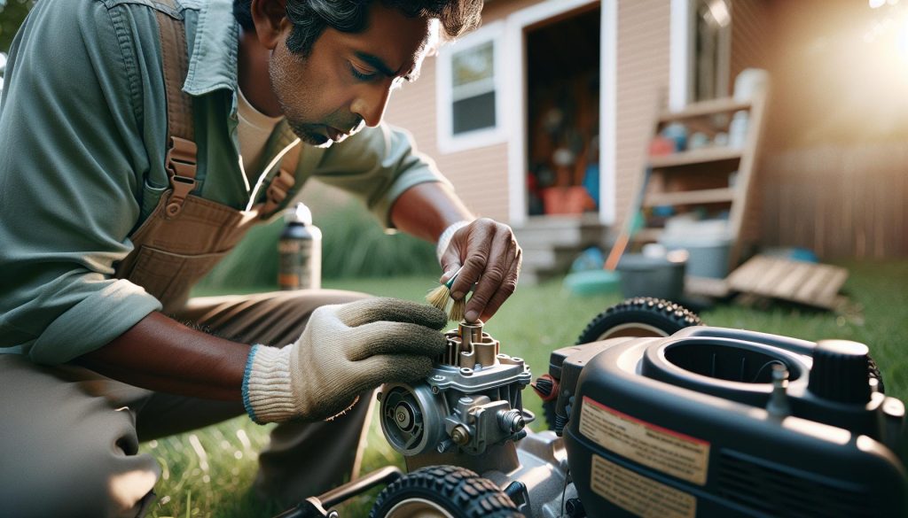 How to Clean a Lawn Mower Carburetor Without Removing It