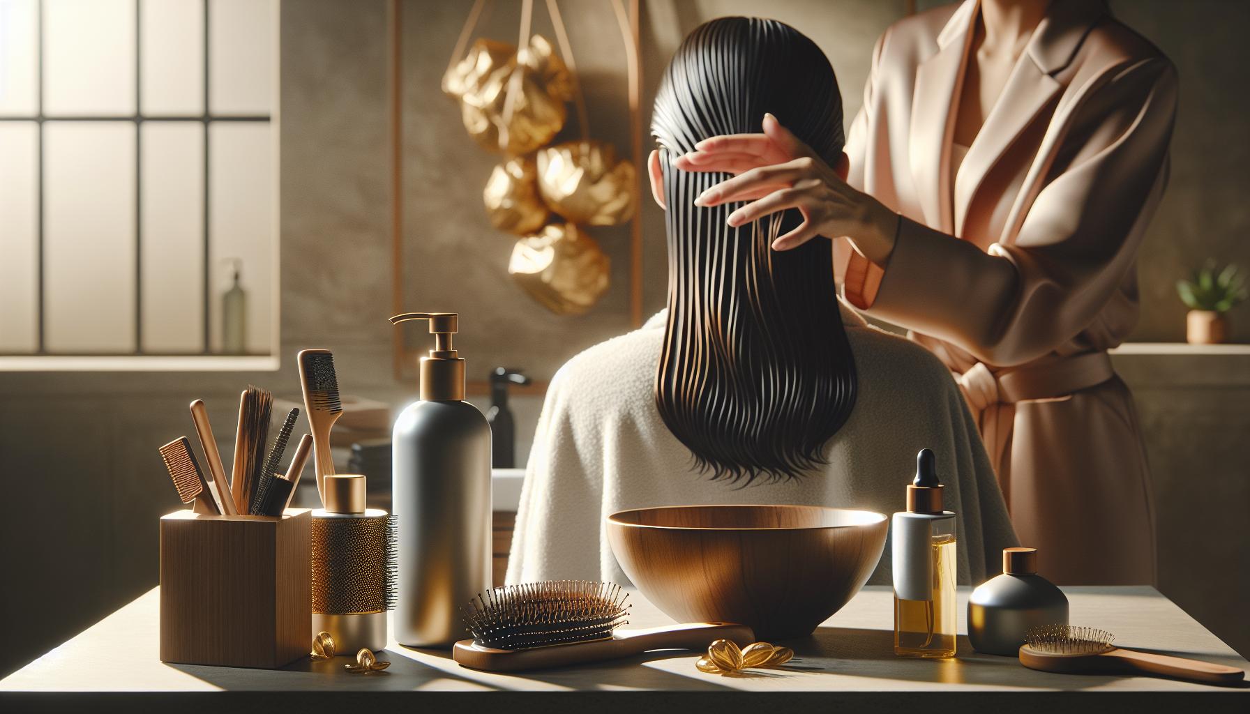 How to Remove Gold Leaf From Hair Without Damage 4 Aftercare for Hair Post Gold Leaf Removal