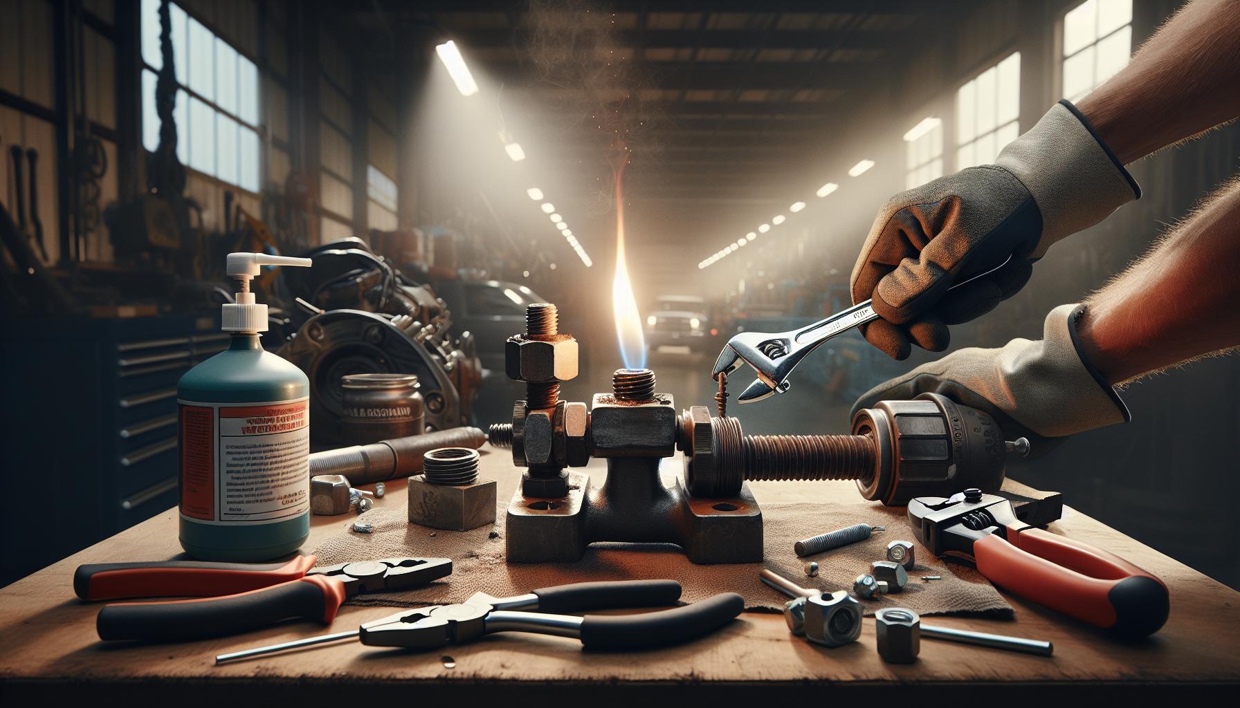 Alternative Methods for Difficult Bolt Removal