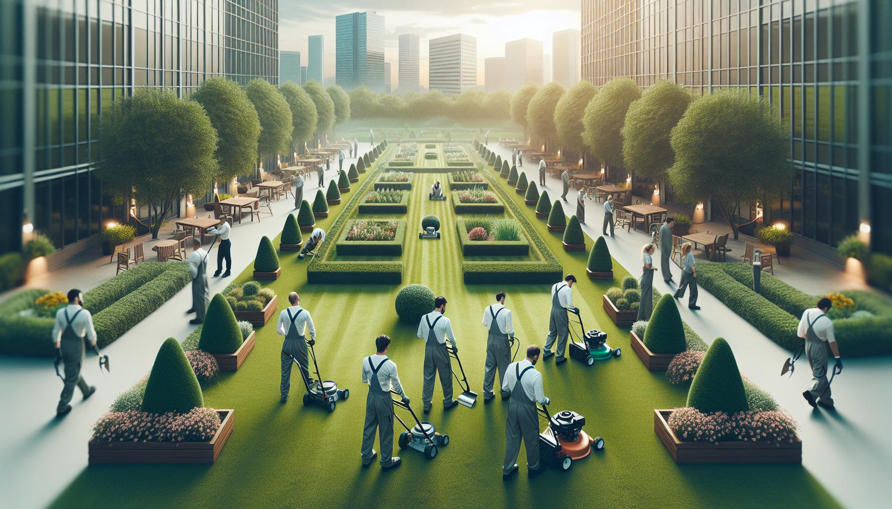 How Much Does Commercial Lawn Care Cost? Business Pricing 2 The Average Cost of Commercial Lawn Care Services