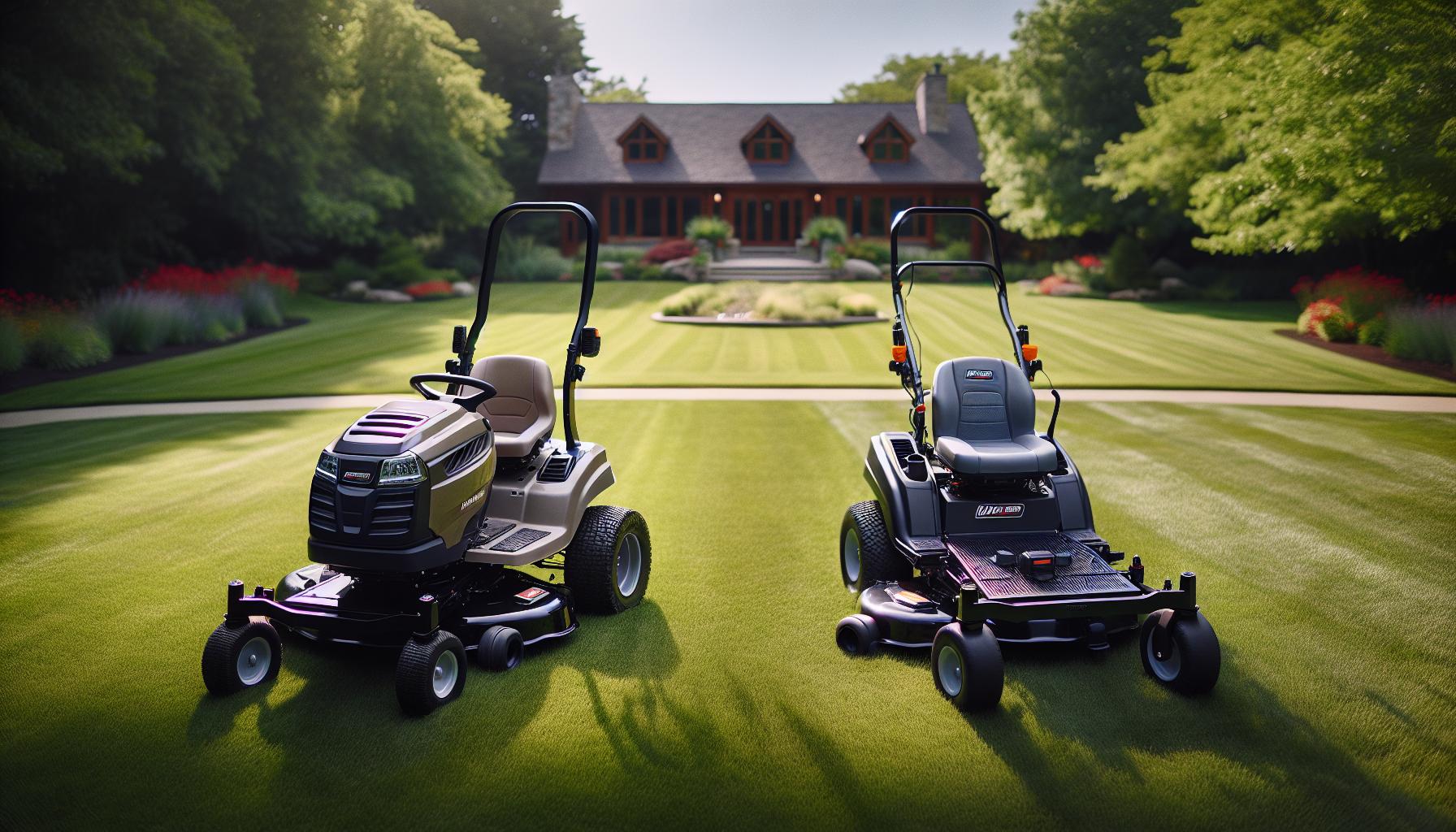 Budget-Friendly vs. Premium Riding Lawn Mowers