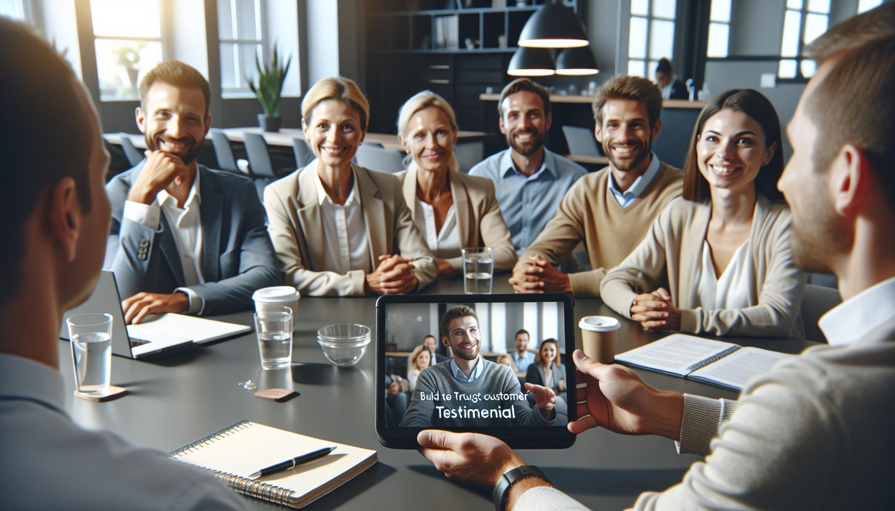 Building Trust Through Customer Testimonials