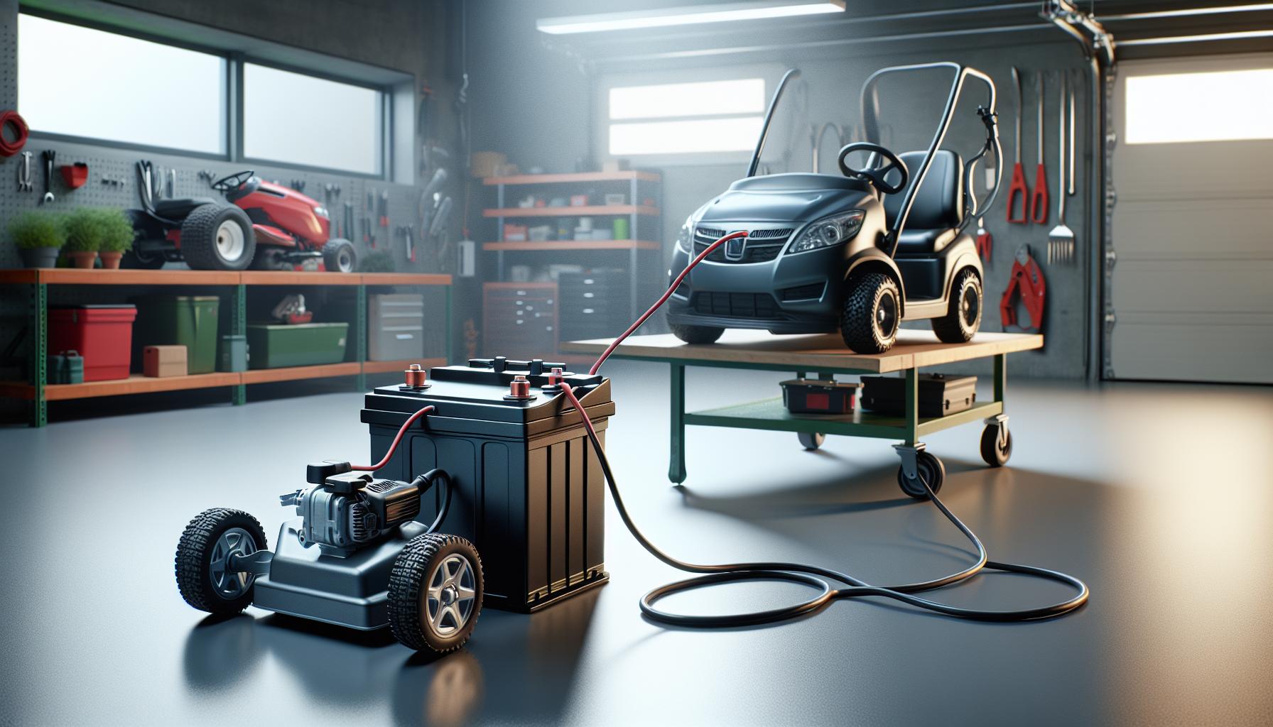 Can a Car Battery Jump a Lawn Mower Battery? Compatibility 1 Can a Car Battery Power a Lawn Mower Battery?