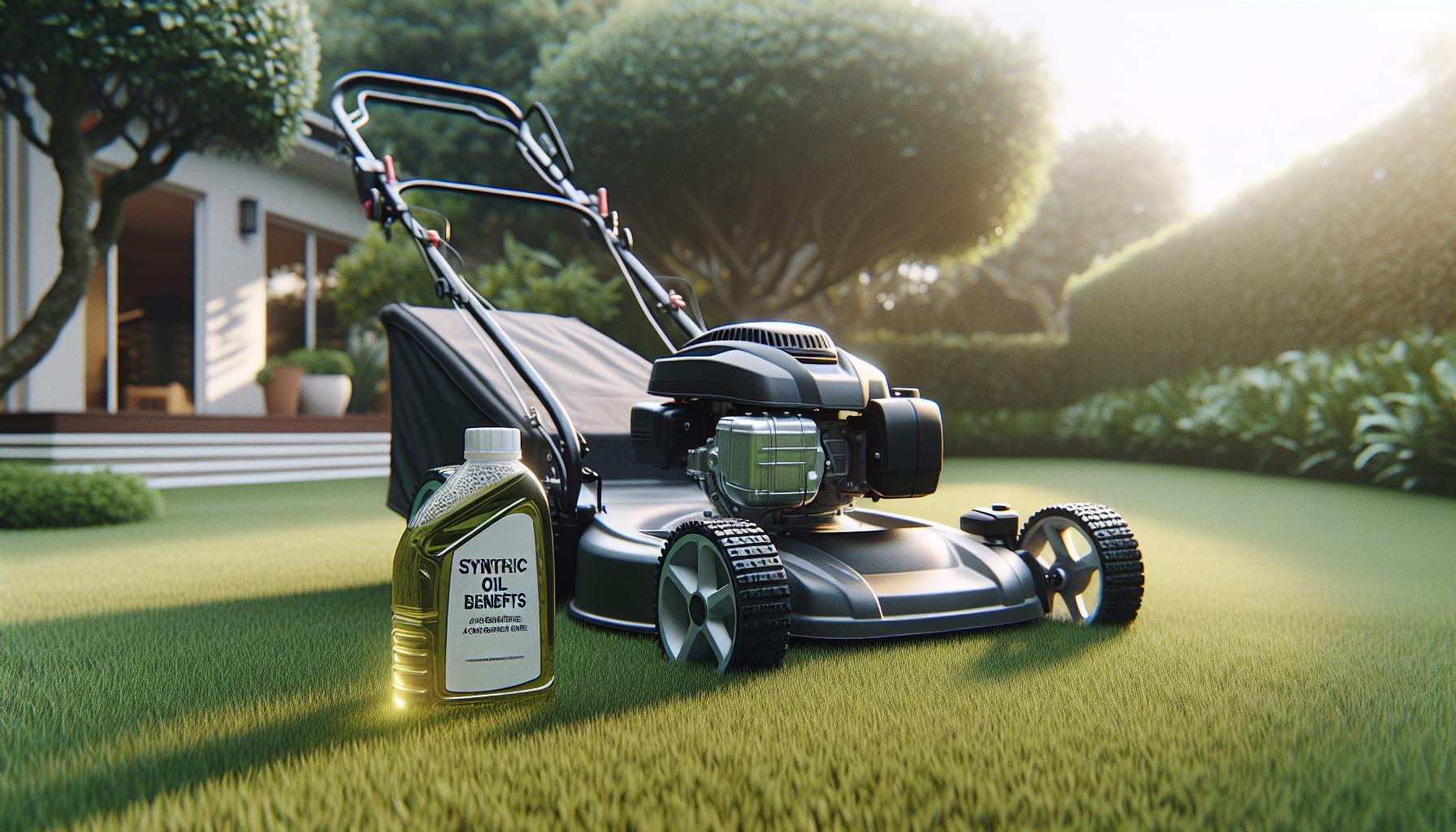 Can I Use Synthetic Car Oil in My Lawn Mower? Best Answer 1 Can Synthetic Oil Benefit Your Lawn Mower?