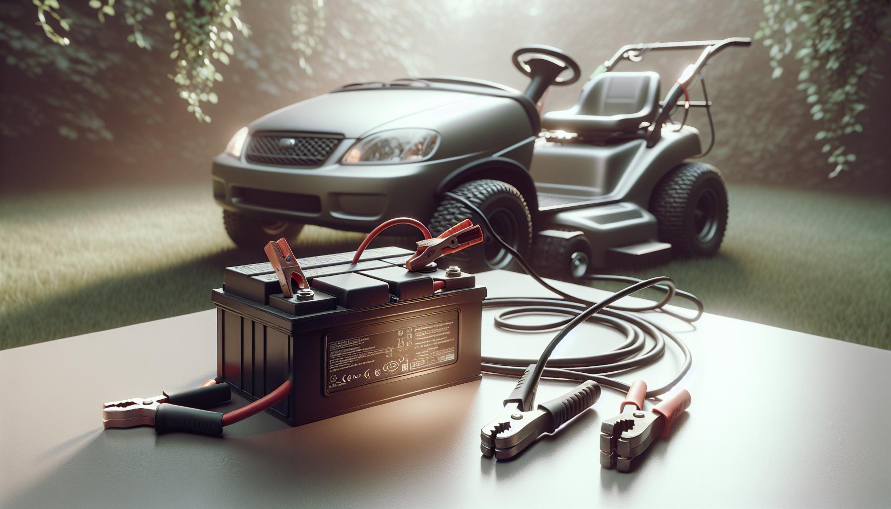 Can You Boost a Lawn Mower Battery With a Car? How-To 2 Can You Connect a Car Battery to a Lawn Mower?
