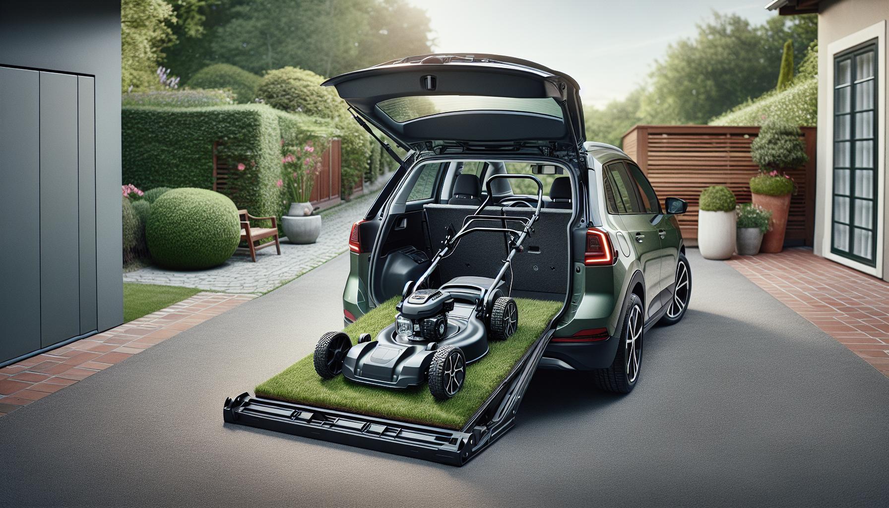 Can You Fit a Lawn Mower in Your Vehicle?