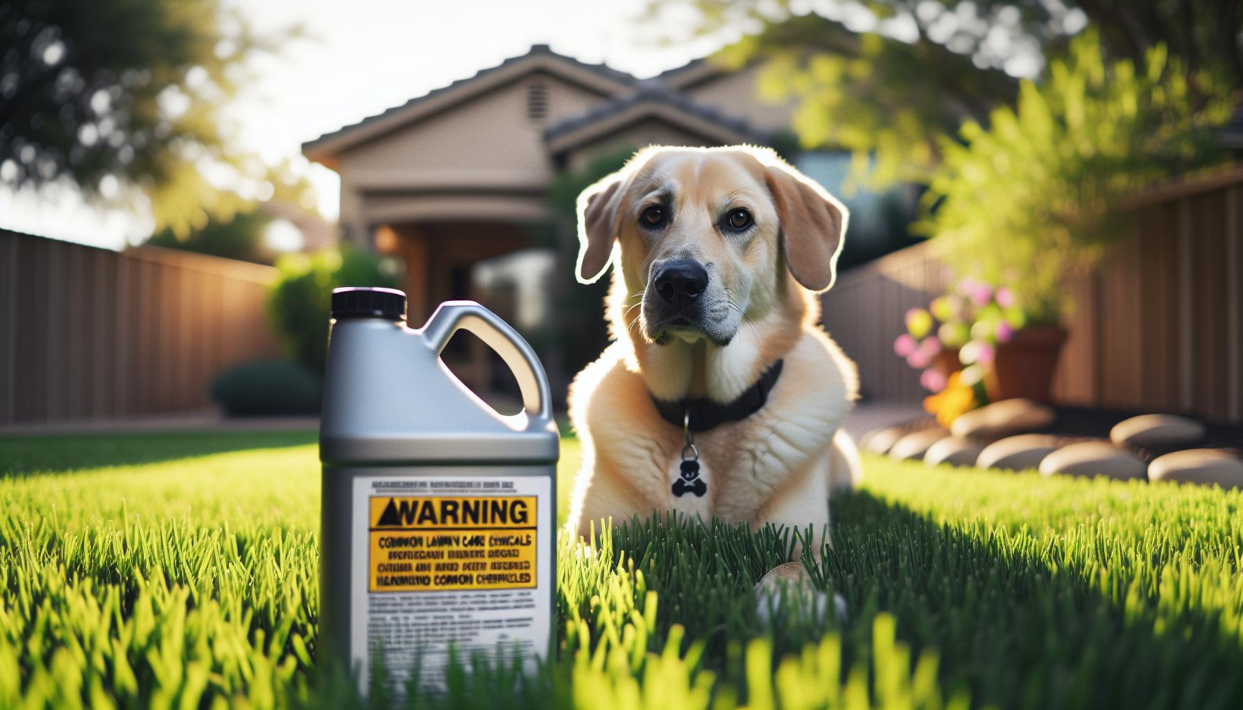 Common Lawn Care Chemicals Harmful to Pets