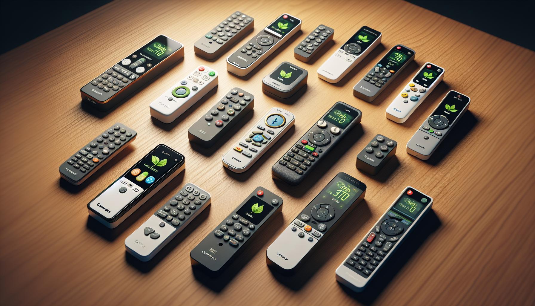 Common AC Remote Brands and Their Leaf Symbols