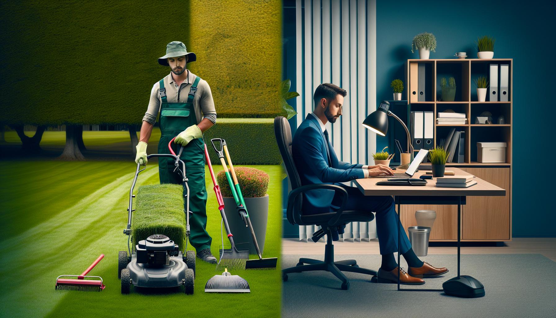 Comparative Analysis: Lawn Care vs. Other Industries