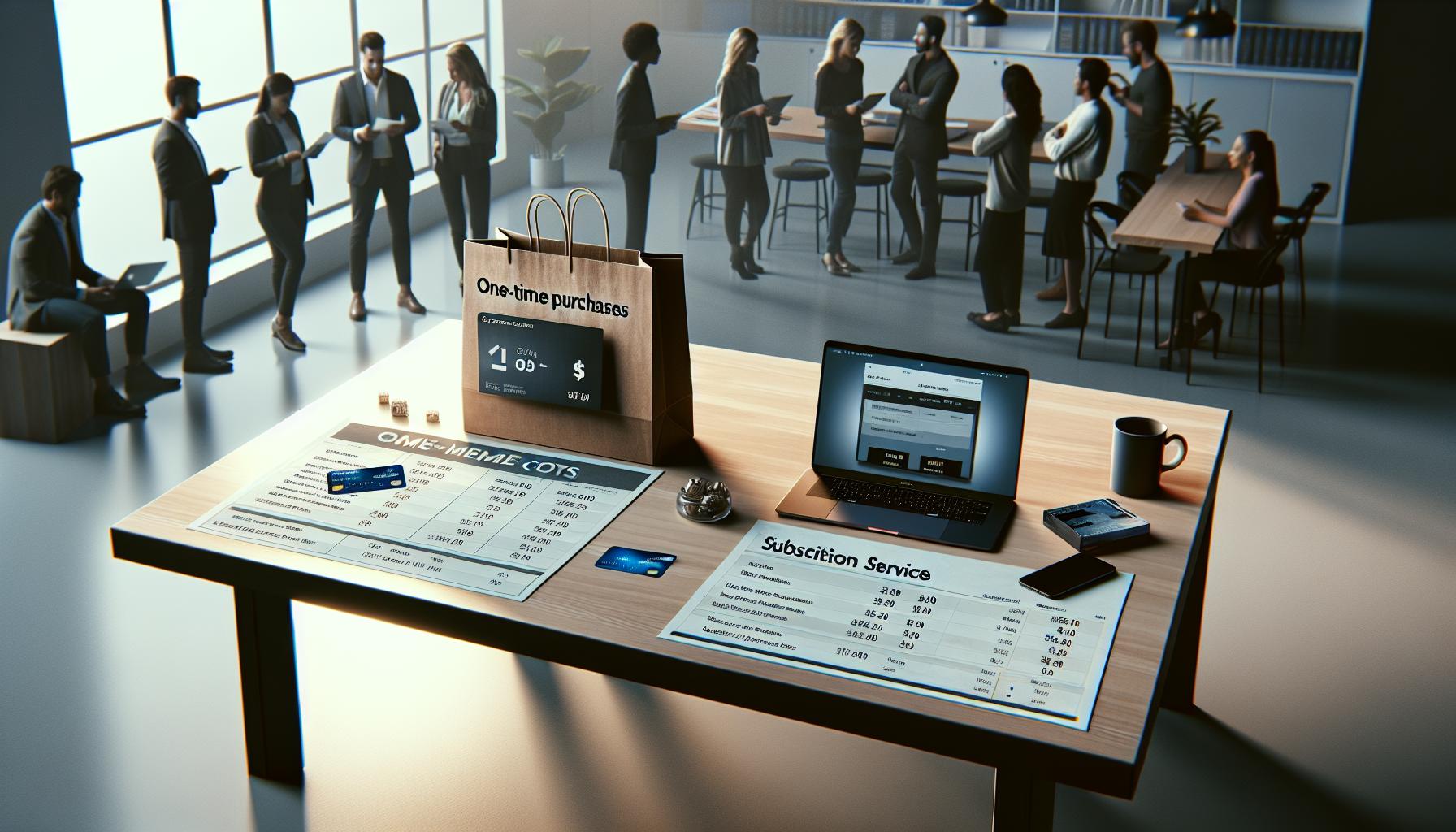 Comparing Costs: One-Time vs. Subscription Services