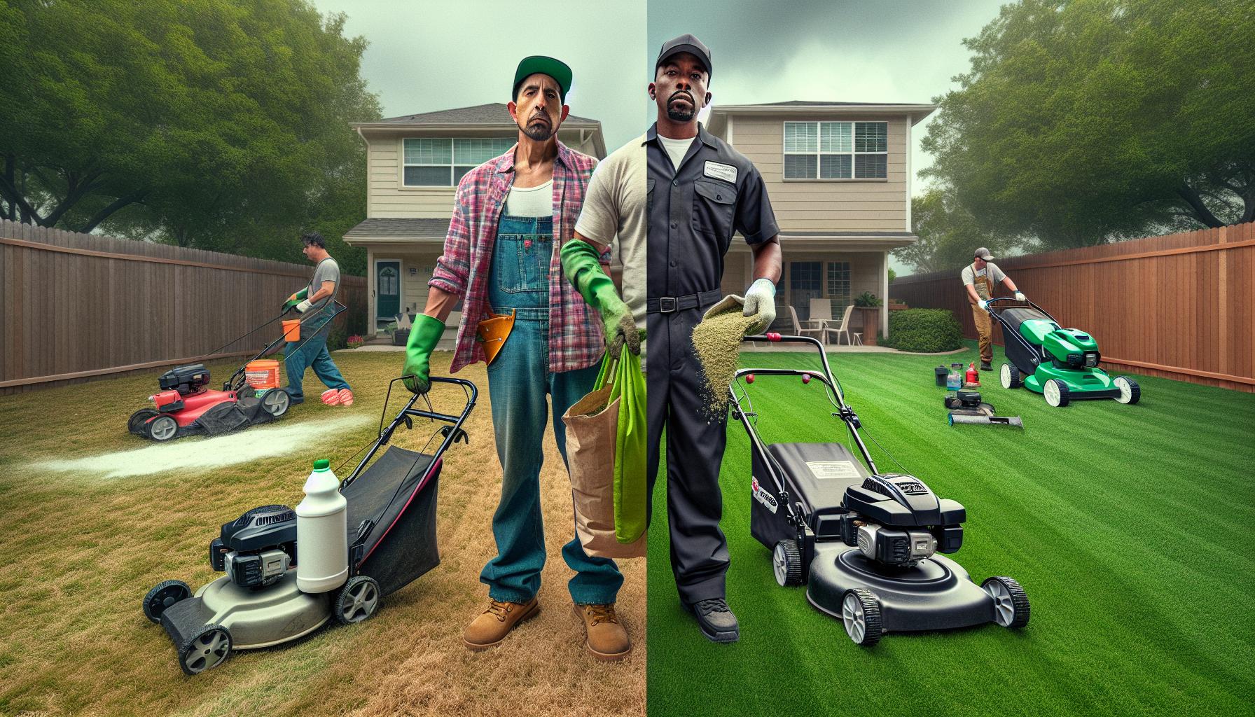 Comparing DIY Lawn Care vs. Professional Services