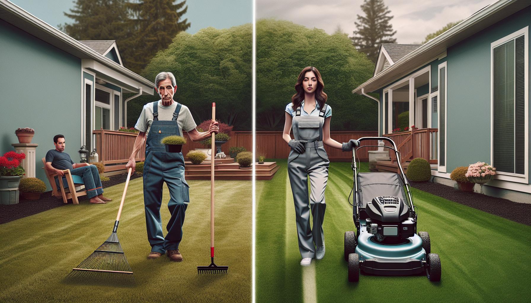 Comparing DIY Lawn Care vs. Professional Services