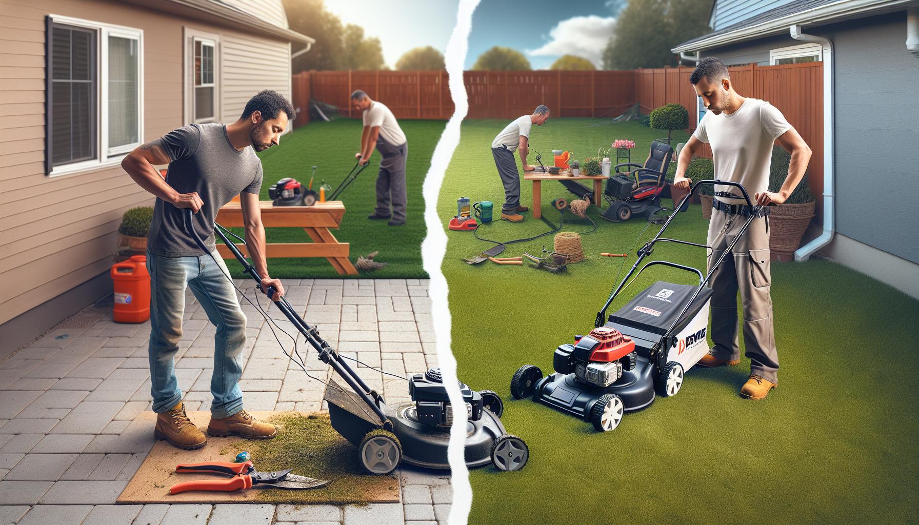 Comparing DIY vs. Professional Lawn Care Costs