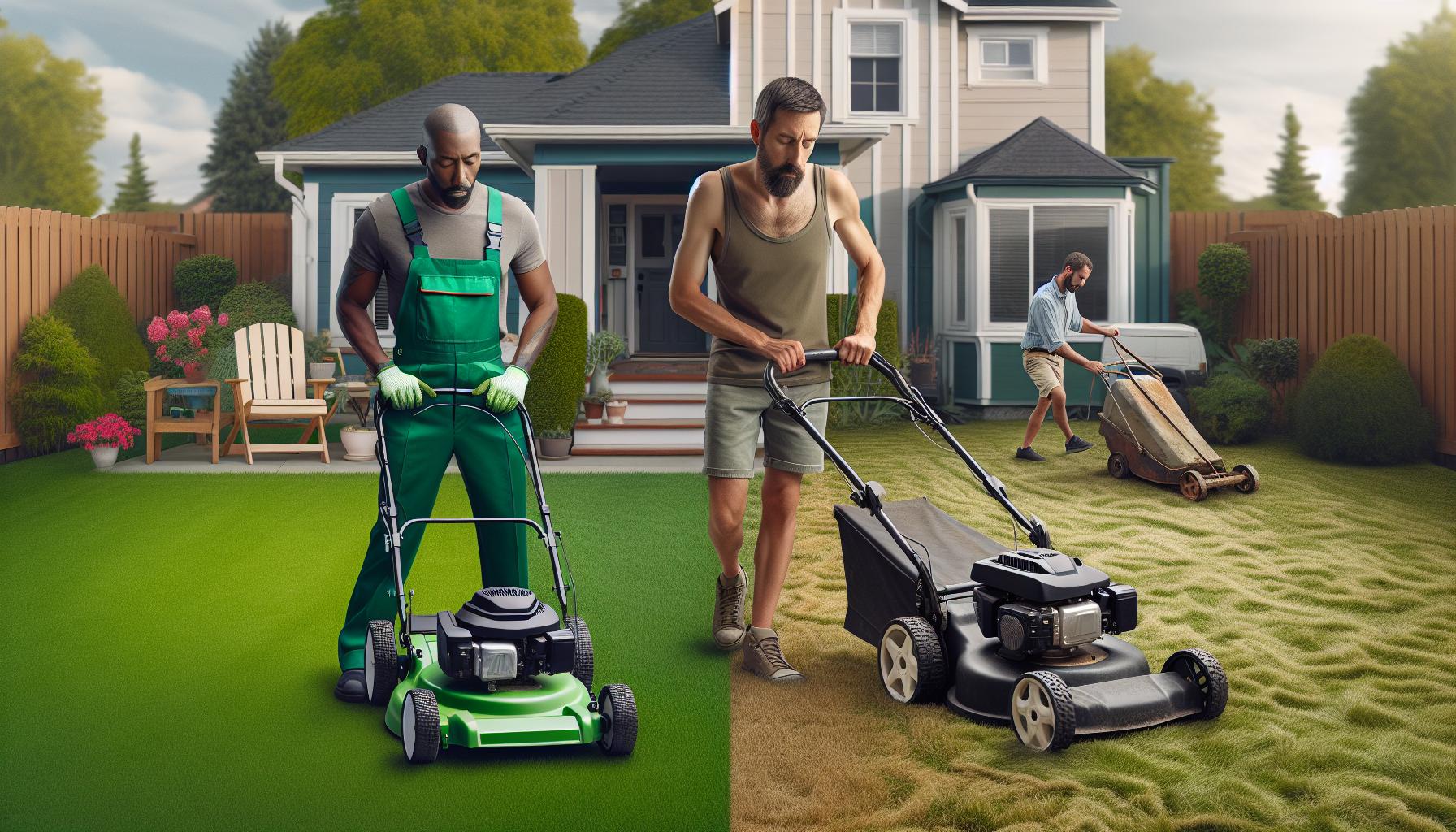 How Much Does Lawn Care Cost Per Month? Average Expenses 4 Comparing Full-Service vs. DIY Lawn Care Expenses