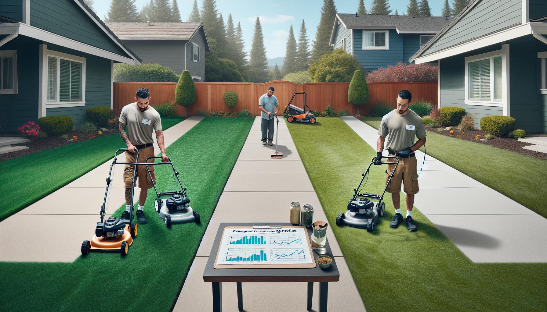 How Much Is Lawn Service Per Hour: Hourly Rate Guide 2 Comparing Lawn Care Pricing Models