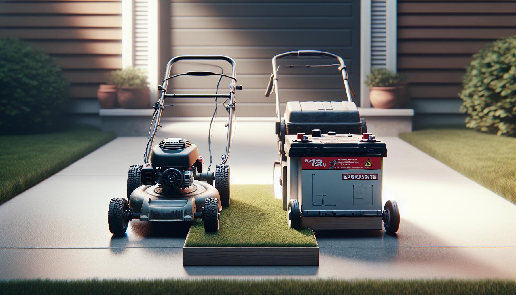 Can a Lawn Mower Jump Start a Car? Surprising Answer 2 Comparing Lawn Mowers and Car Batteries