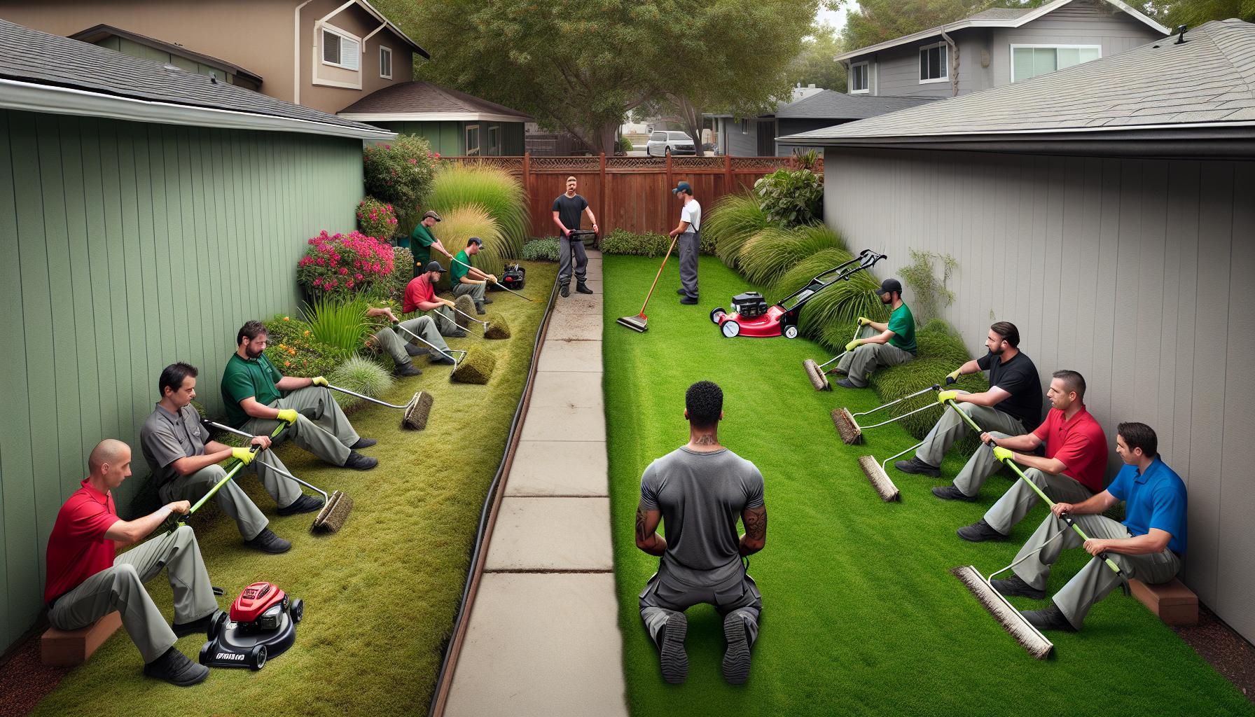 Comparing Ryan Lawn Care to Competitors