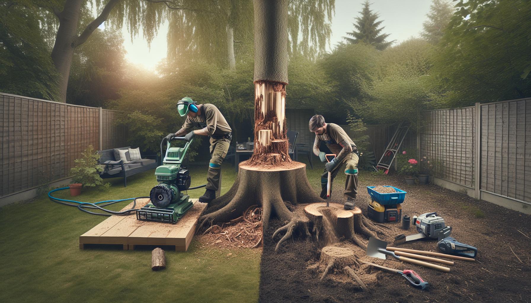 Comparing Stump Removal Methods: Pros and Cons