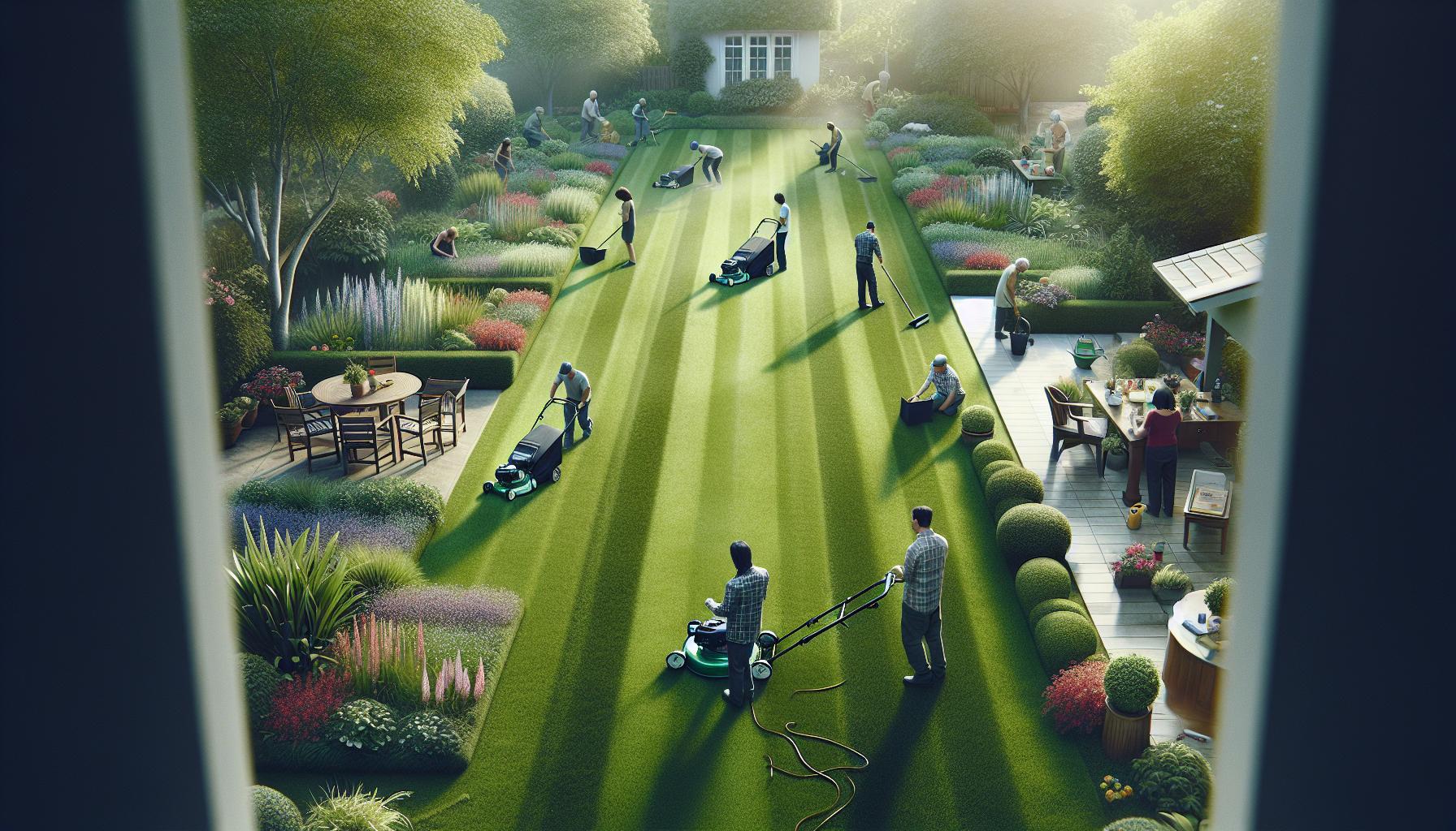 Consistent Maintenance: A Lush Lawn Year-Round