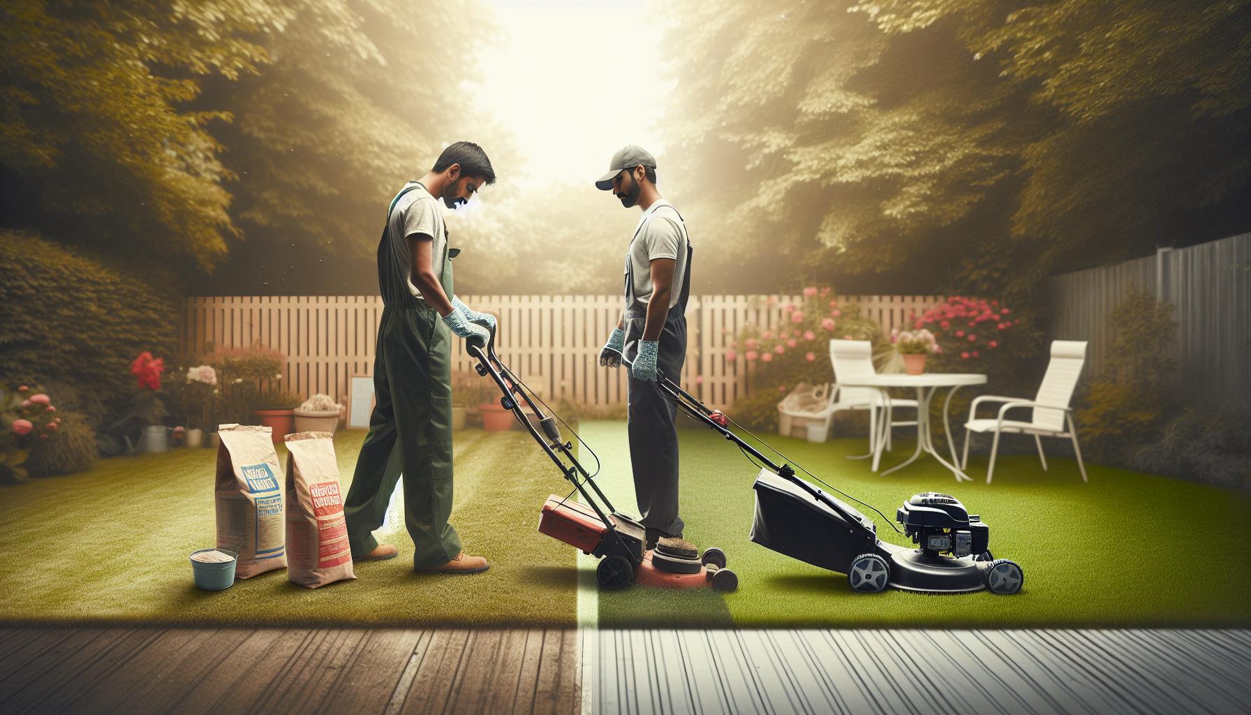 Do I Need a Lawn Care Service: DIY vs. Professional 3 Cost Comparison: DIY Lawn Care vs. Professionals