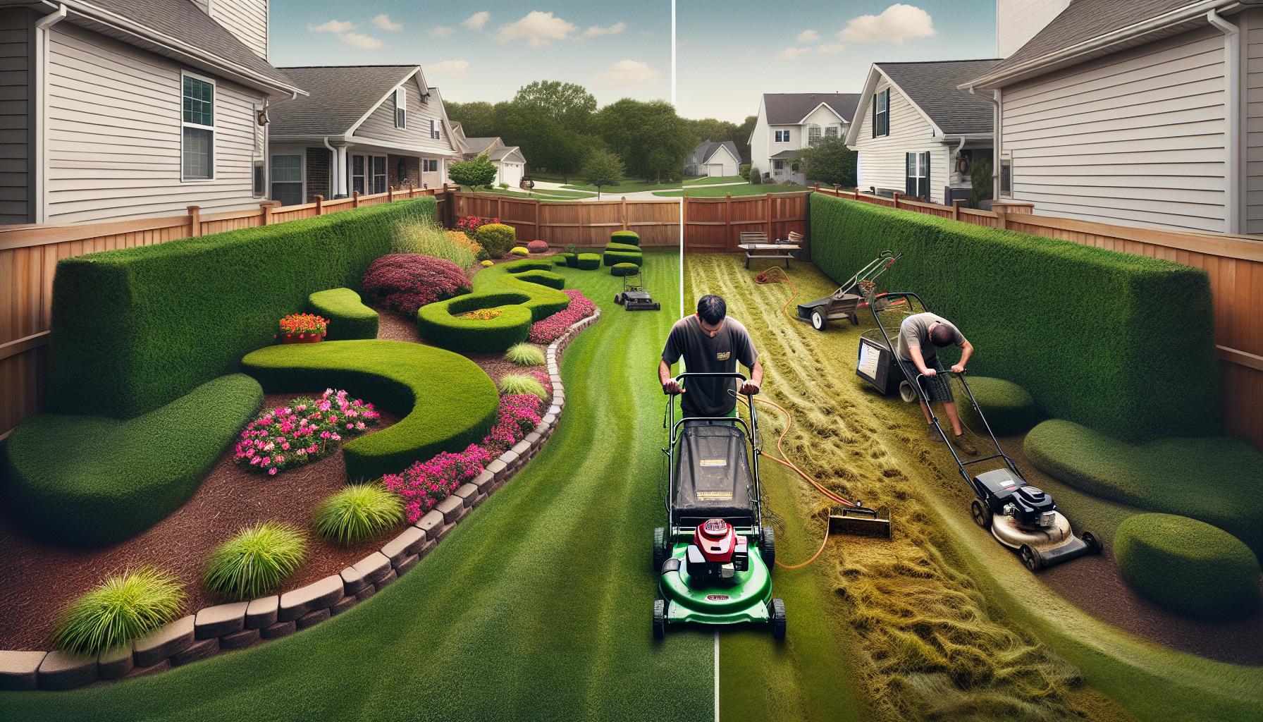 Cost-Benefit Analysis of Lawn Care Services