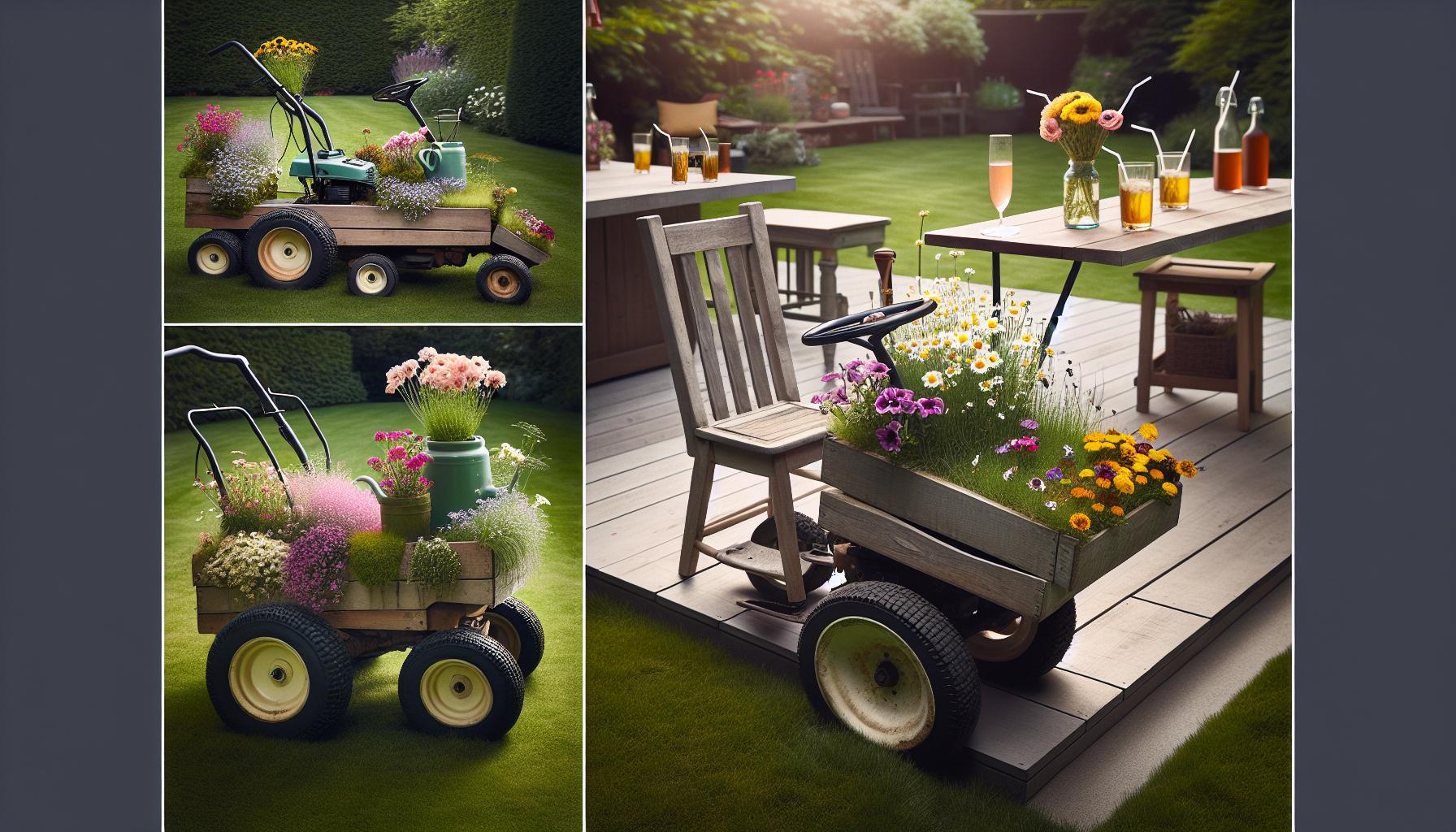 Creative Ways to Repurpose Old Lawn Mowers