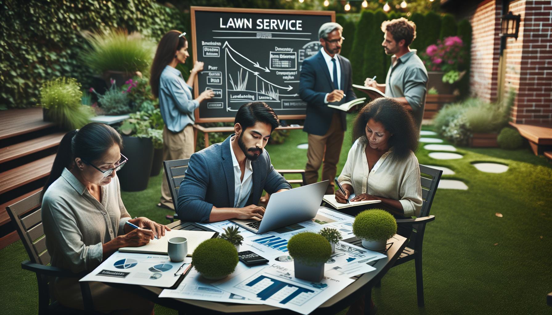 How to Start a Lawn Service: Complete Beginner's Guide 2 Developing Your Lawn Service Business Plan