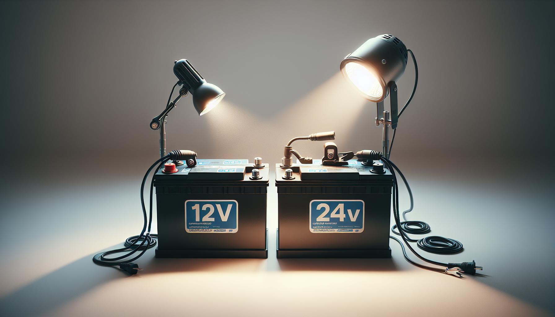 The Difference Between 12V and 24V Batteries