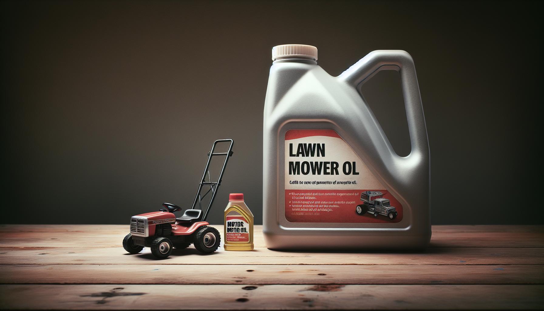 Differences Between Lawn Mower Oil and Motor Oil
