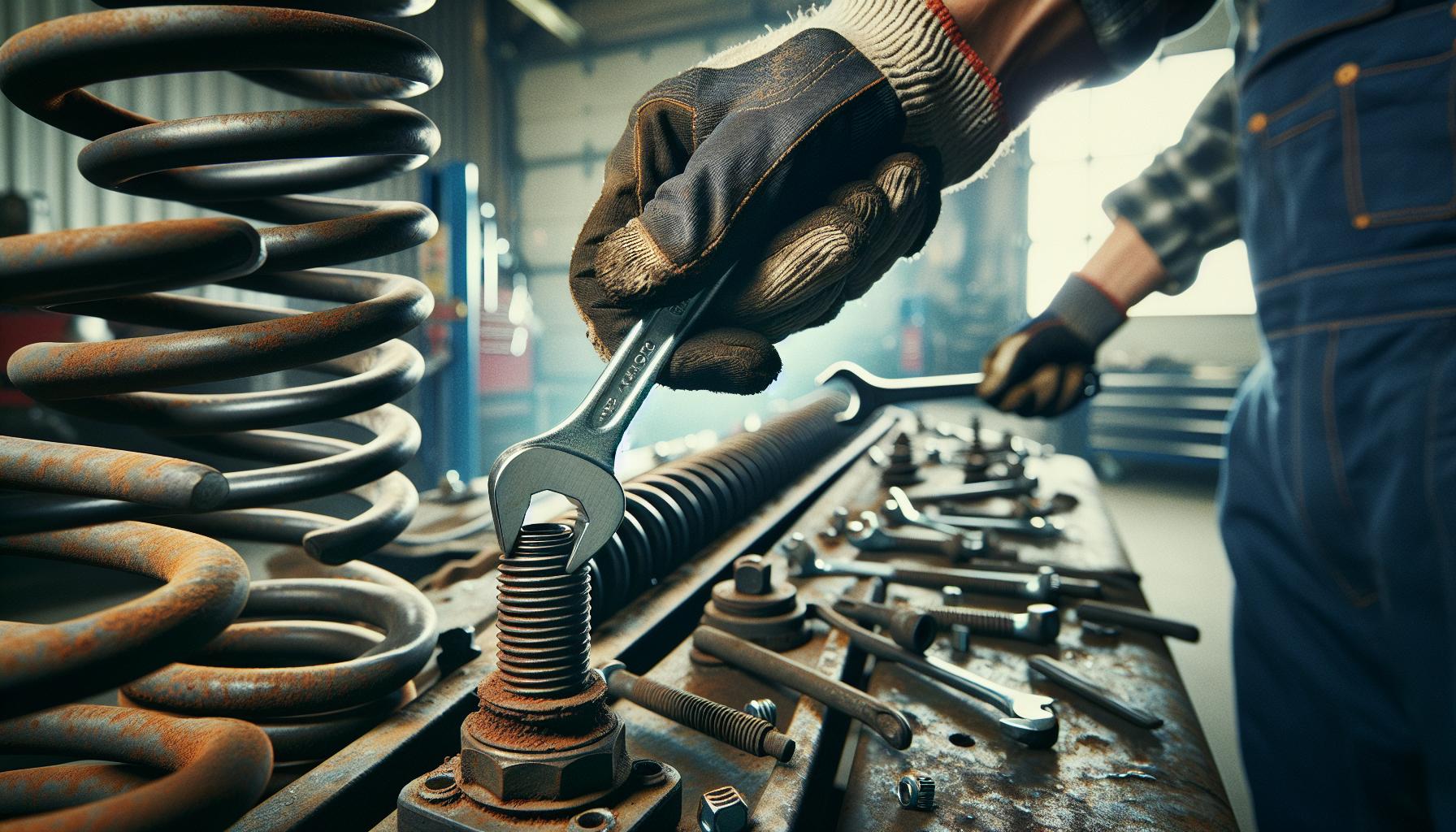 Effective Techniques for Rusted Leaf Spring Bolts