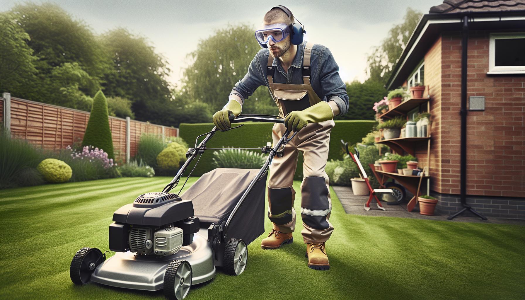 How Do You Use a Lawn Mower: Beginner's Safety Guide 2 Essential Safety Gear for Operating a Lawn Mower