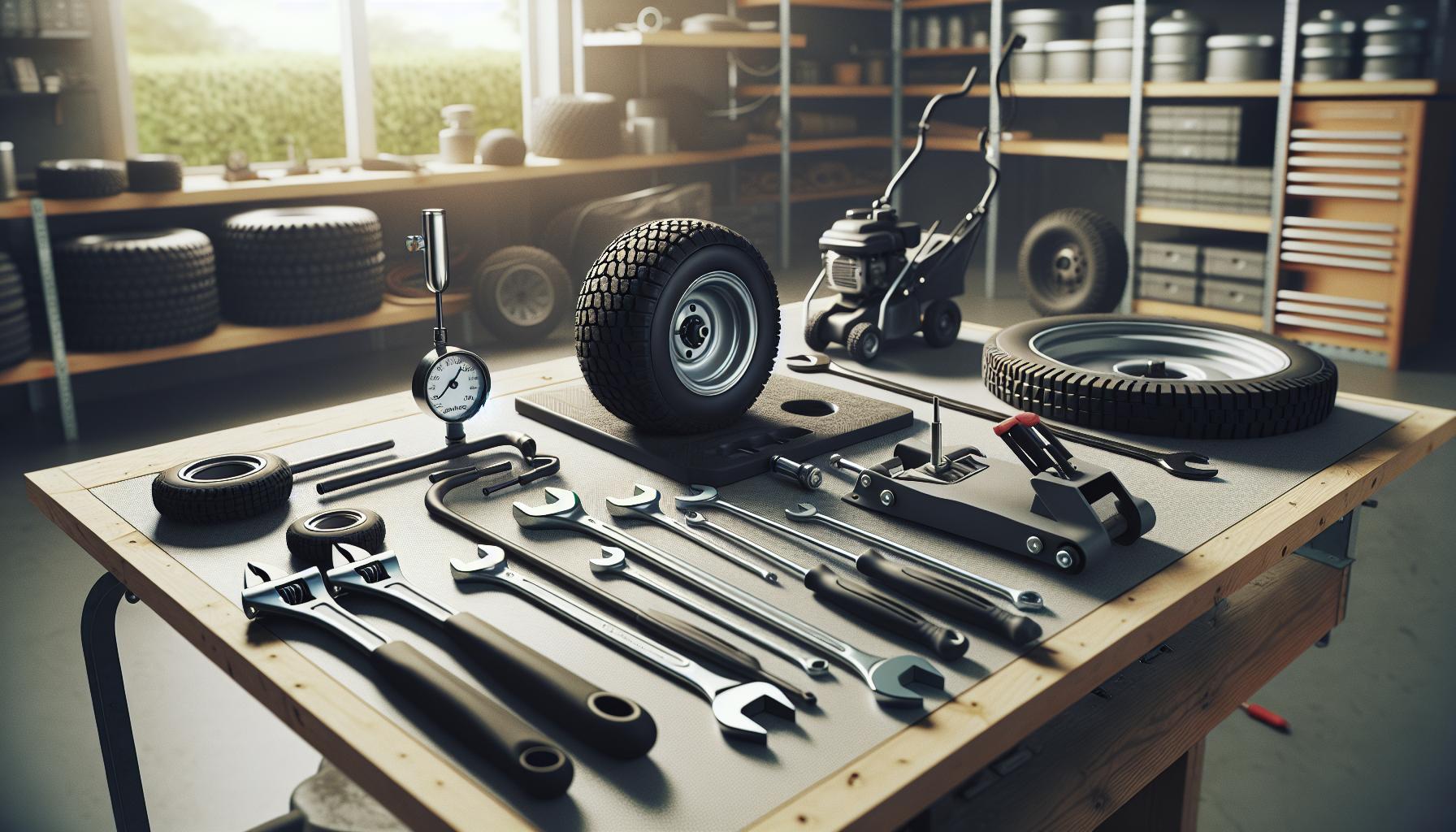 Essential Tools for Changing Lawn Mower Tires