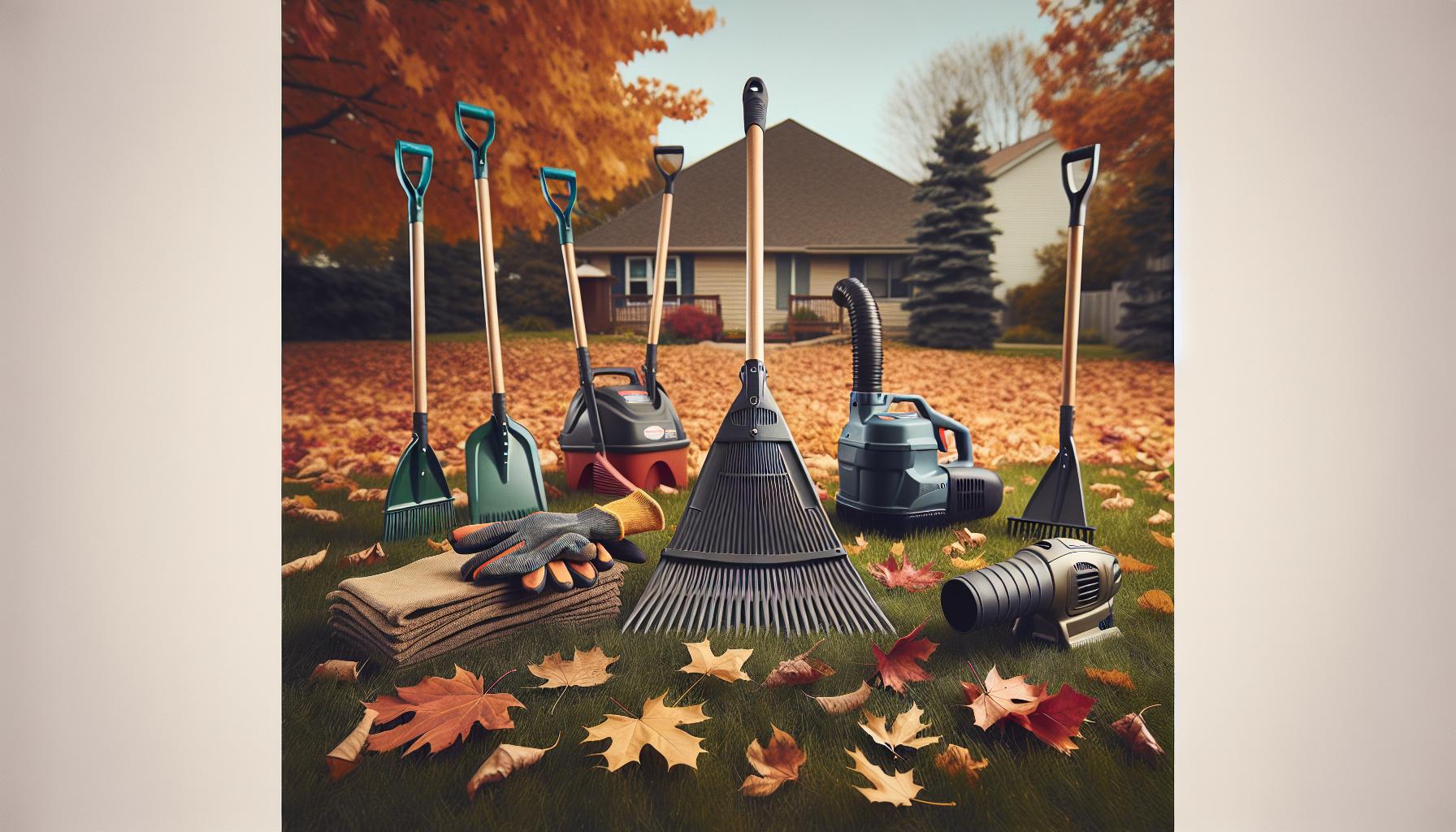 How to Draw Leaf Raking: Step-by-Step Illustration Guide 2 Essential Tools for Efficient Leaf Raking