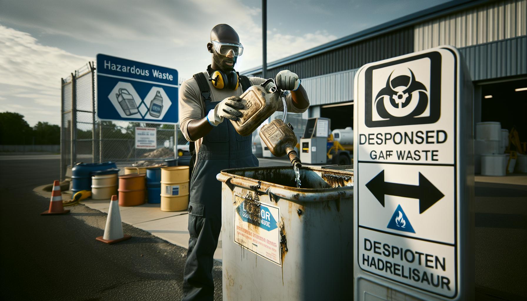 How to Drain Gas from a Lawn Mower Before Winter Storage 4 How to Dispose of Old Gas Responsibly