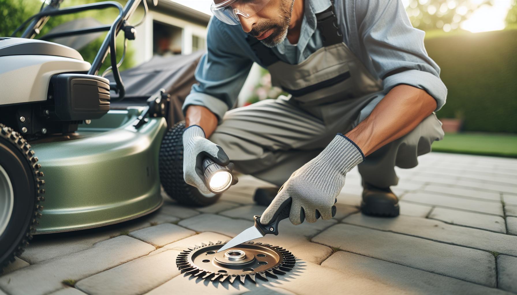 How to Inspect Your Lawn Mower Blades