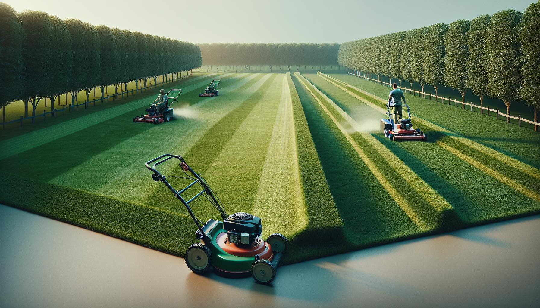 How Lawn Size Affects Mowing Time