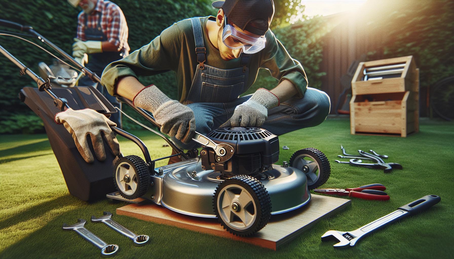 How to Safely Install Your New Lawn Mower Blade