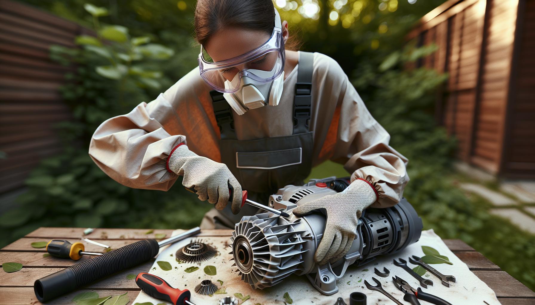 How to Safely Prepare Your Leaf Vacuum for Impeller Removal