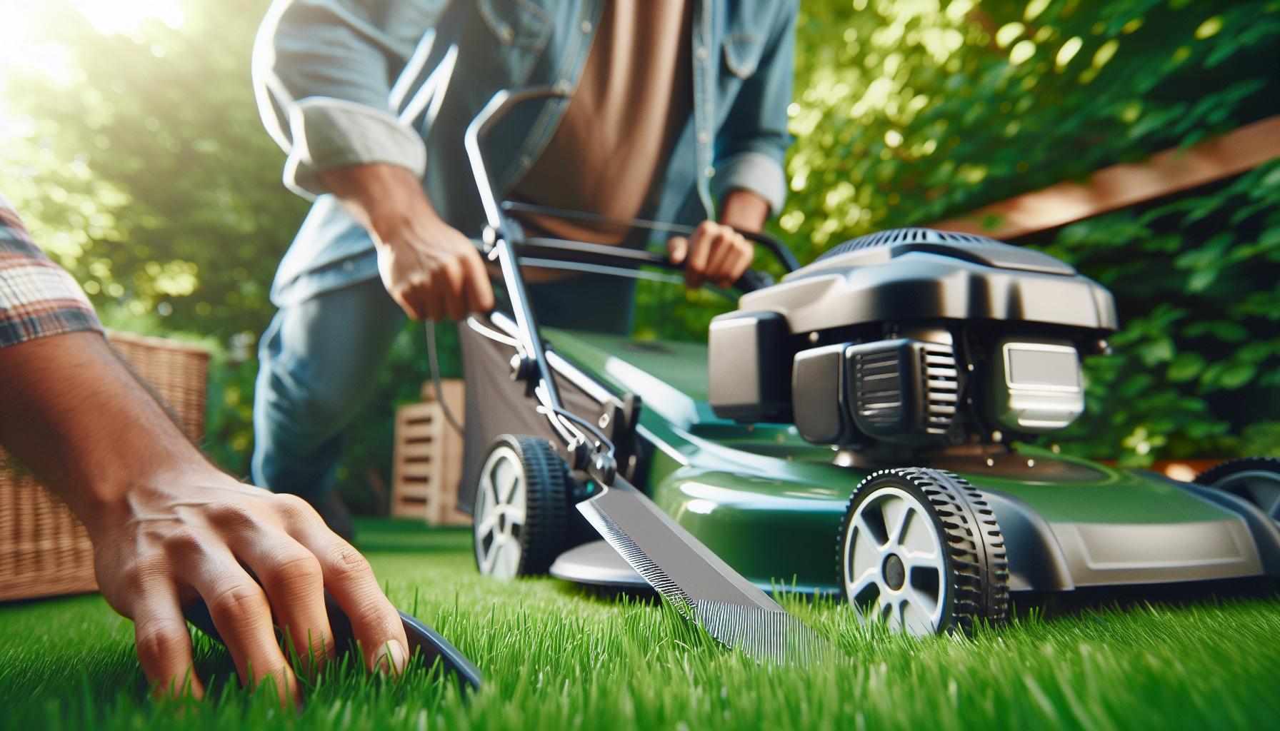 How to Sharpen Lawn Mower Blade With Bench Grinder Safely 2 How a Sharp Blade Benefits Your Lawn Health