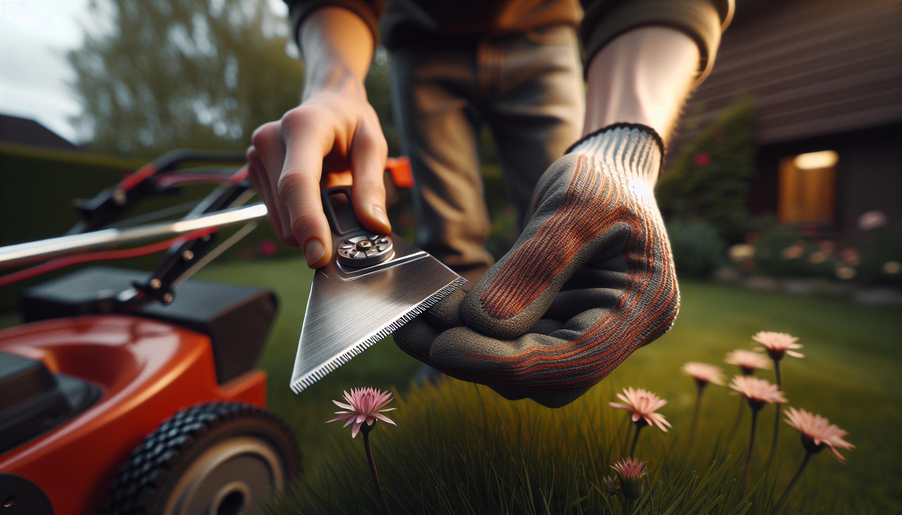 How Sharp Should a Lawn Mower Blade Be?