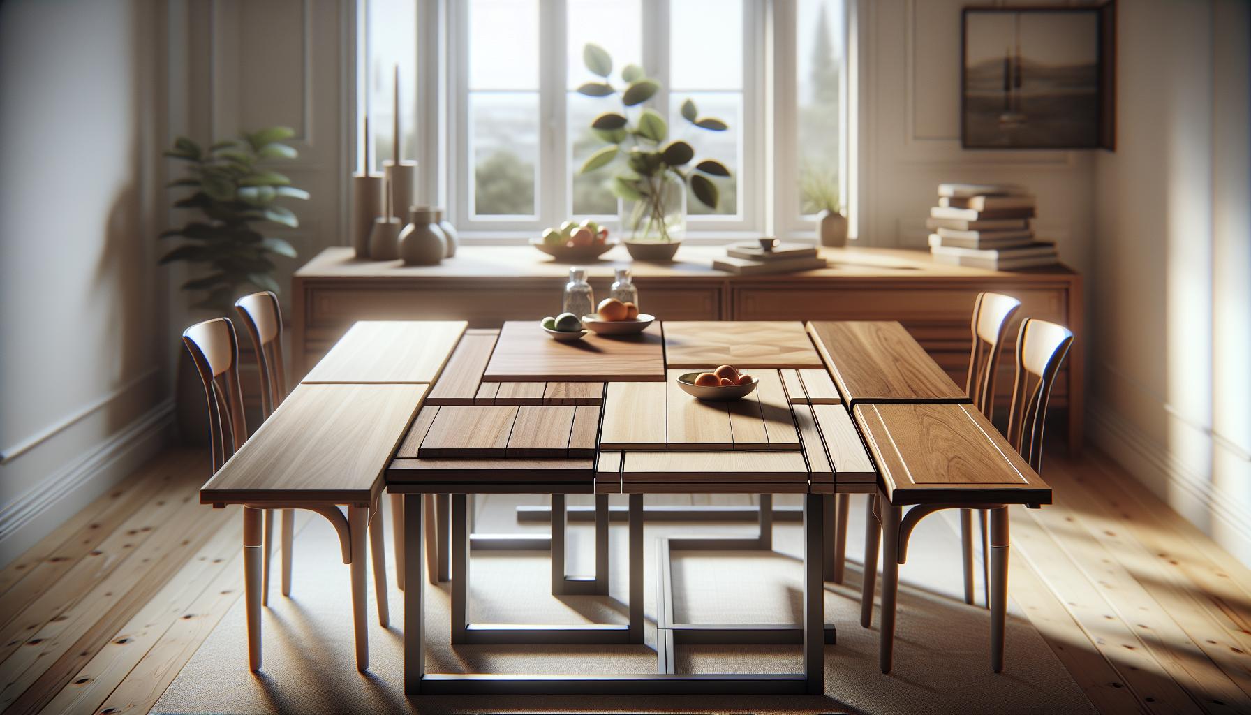 How to Remove the Leaf From Storage Under the Table 3 Identifying Different Types of Table Leaves