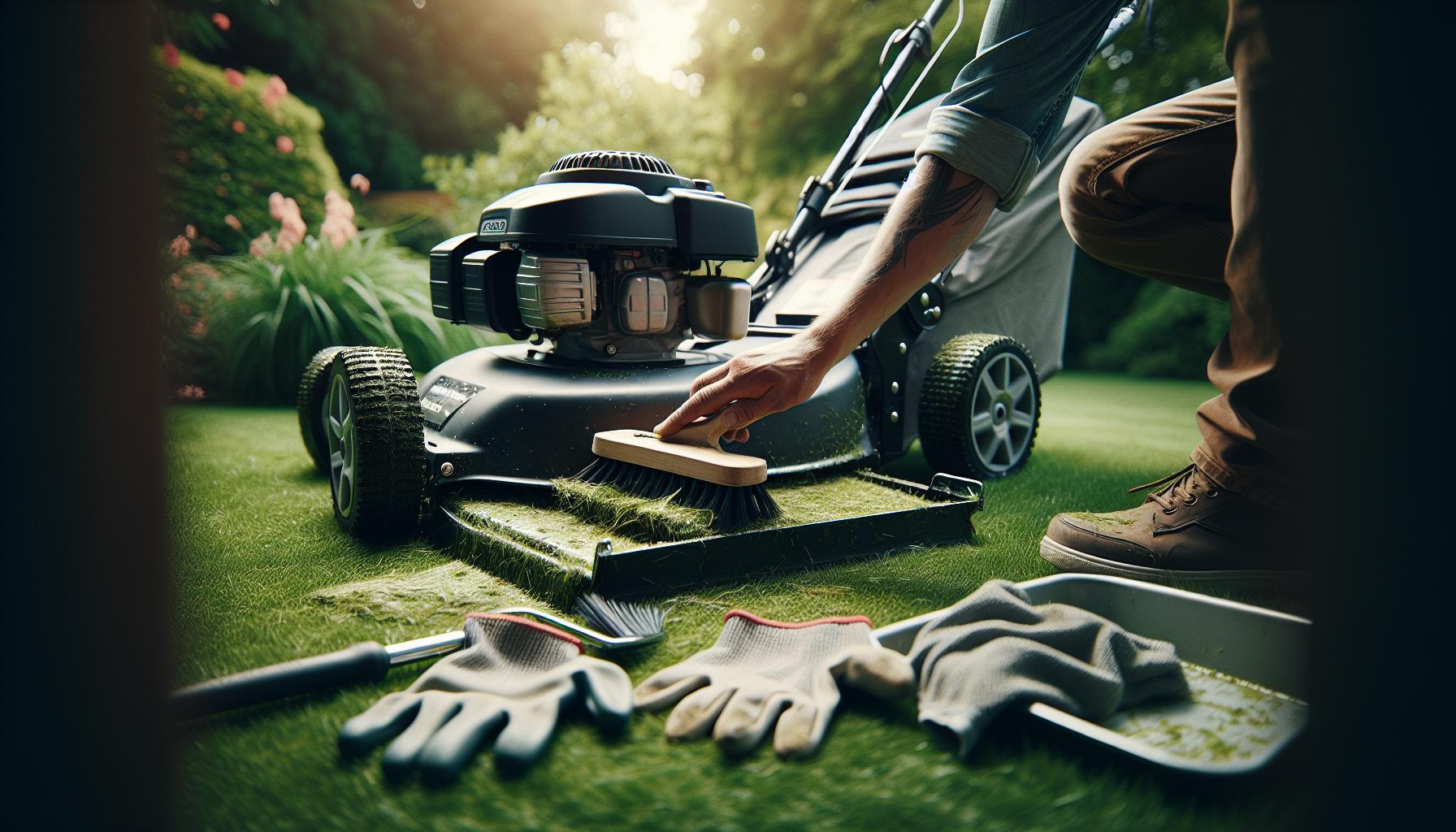 The Importance of Cleaning the Blades and Deck