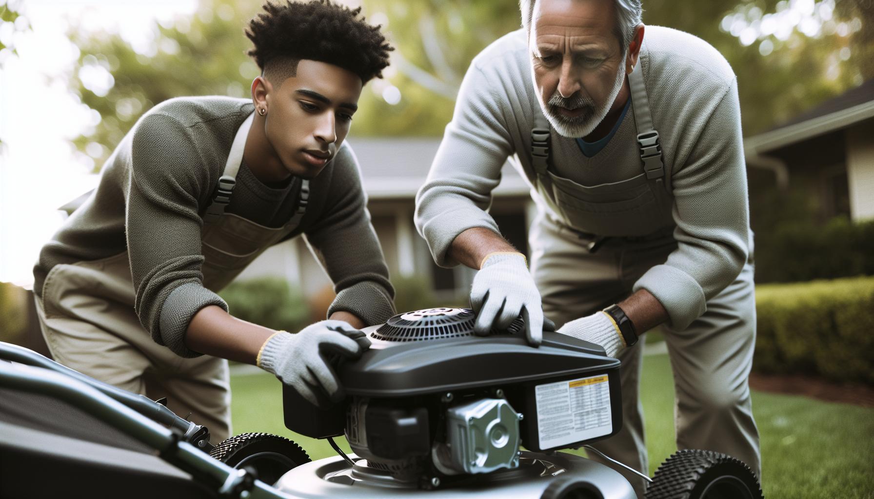 Why is My Lawn Mower Not Starting? Fix It in Minutes 3 Inspecting the Mower's Air Filter